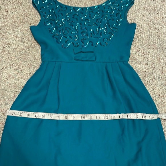 Vintage 60s sequin top cocktail dress - Picture 5 of 8